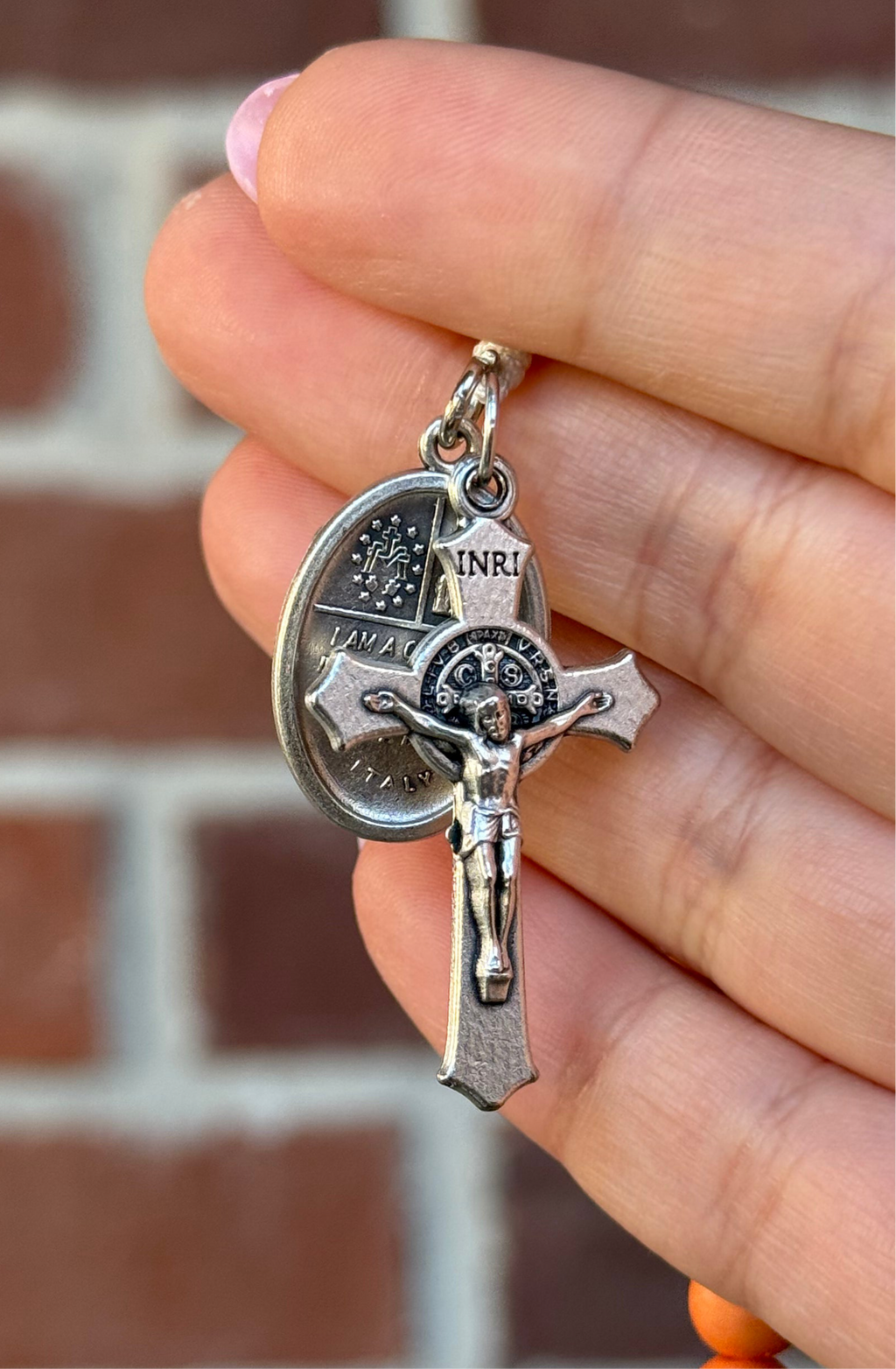 Rosary Decade Keychain