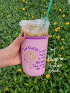 God dwells coffee sleeves