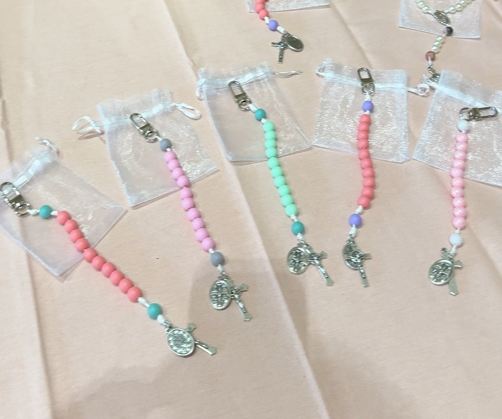 Rosary Decade Keychain