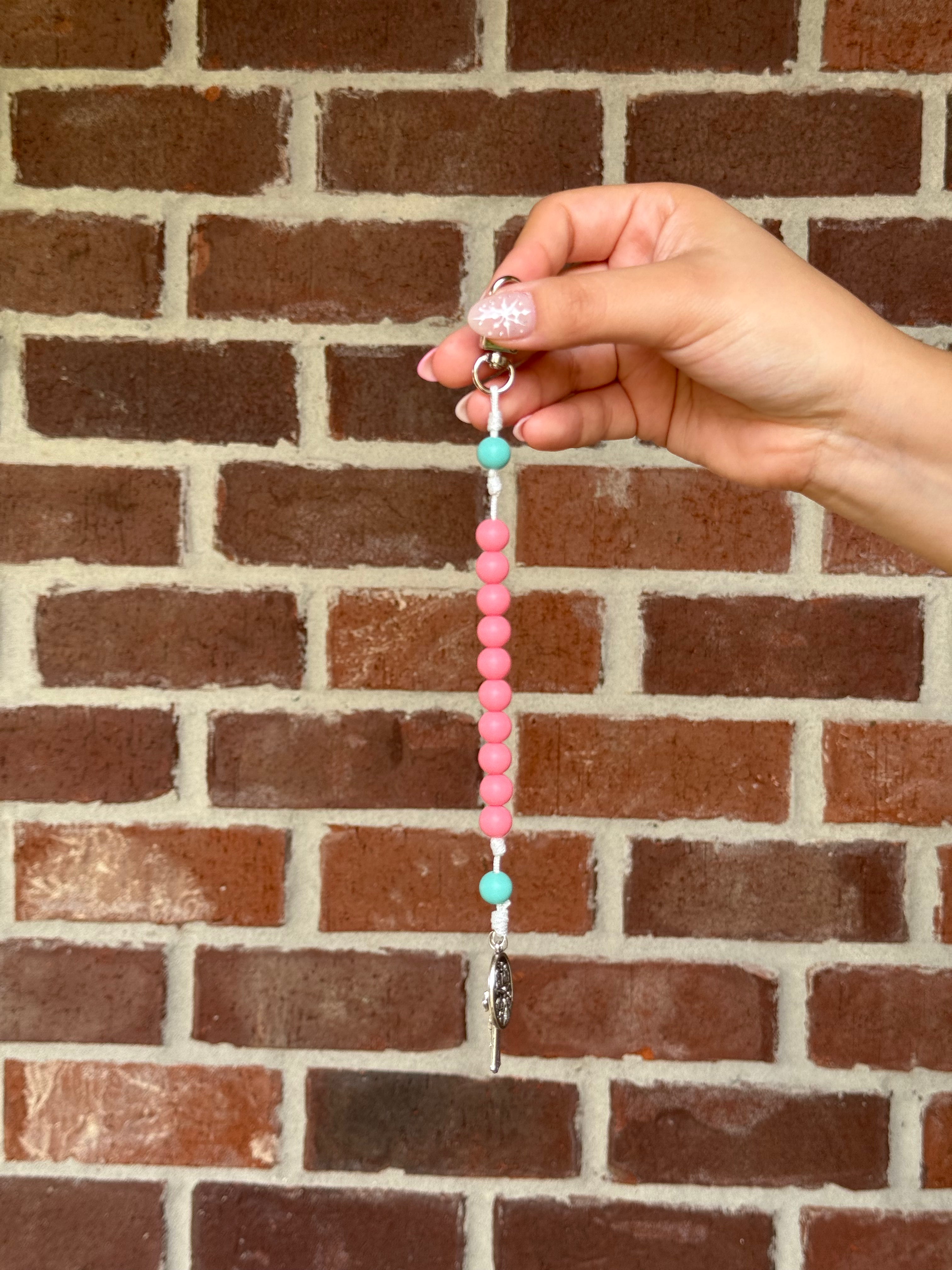 Rosary Decade Keychain