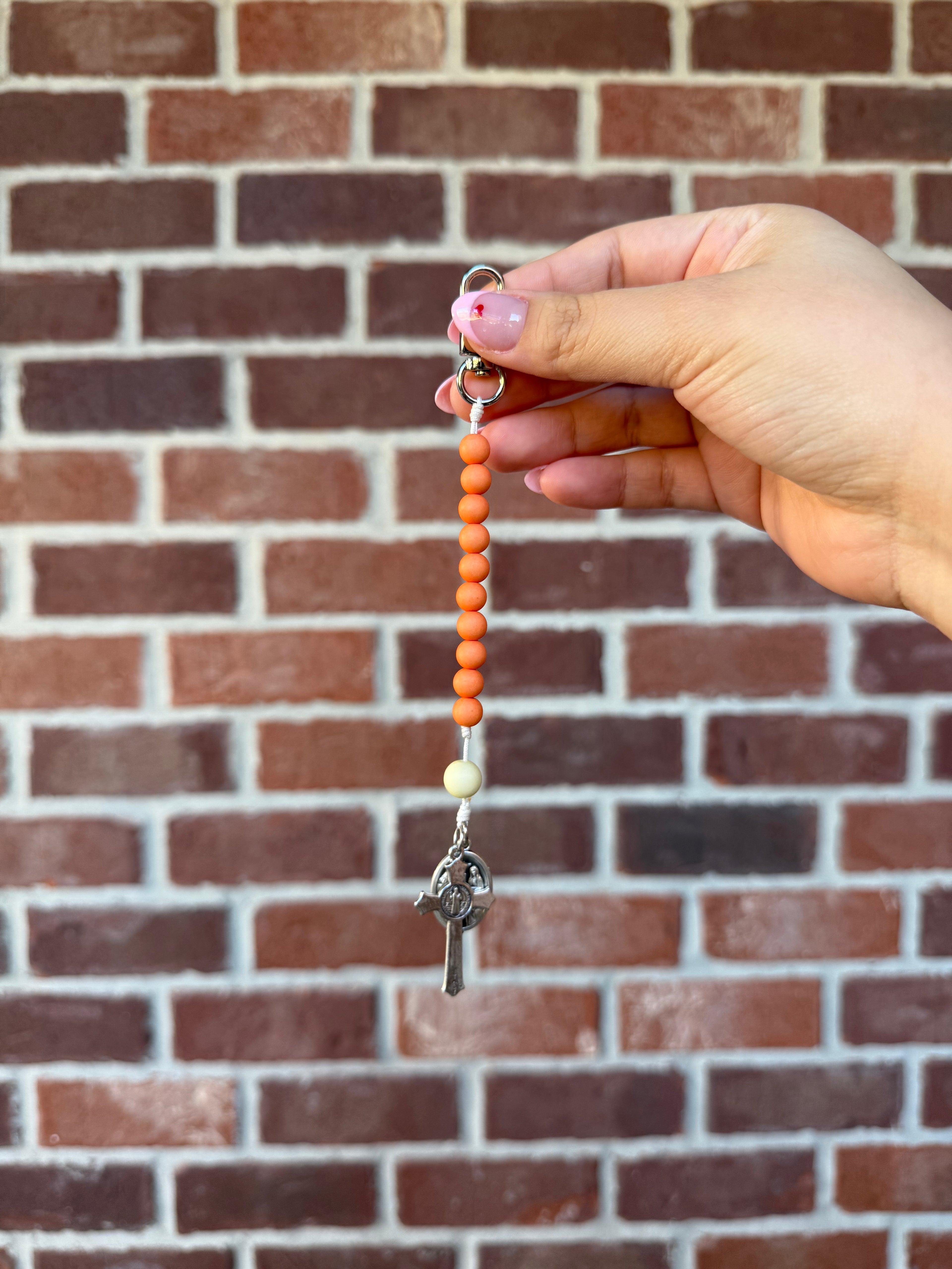 Rosary Decade Keychain