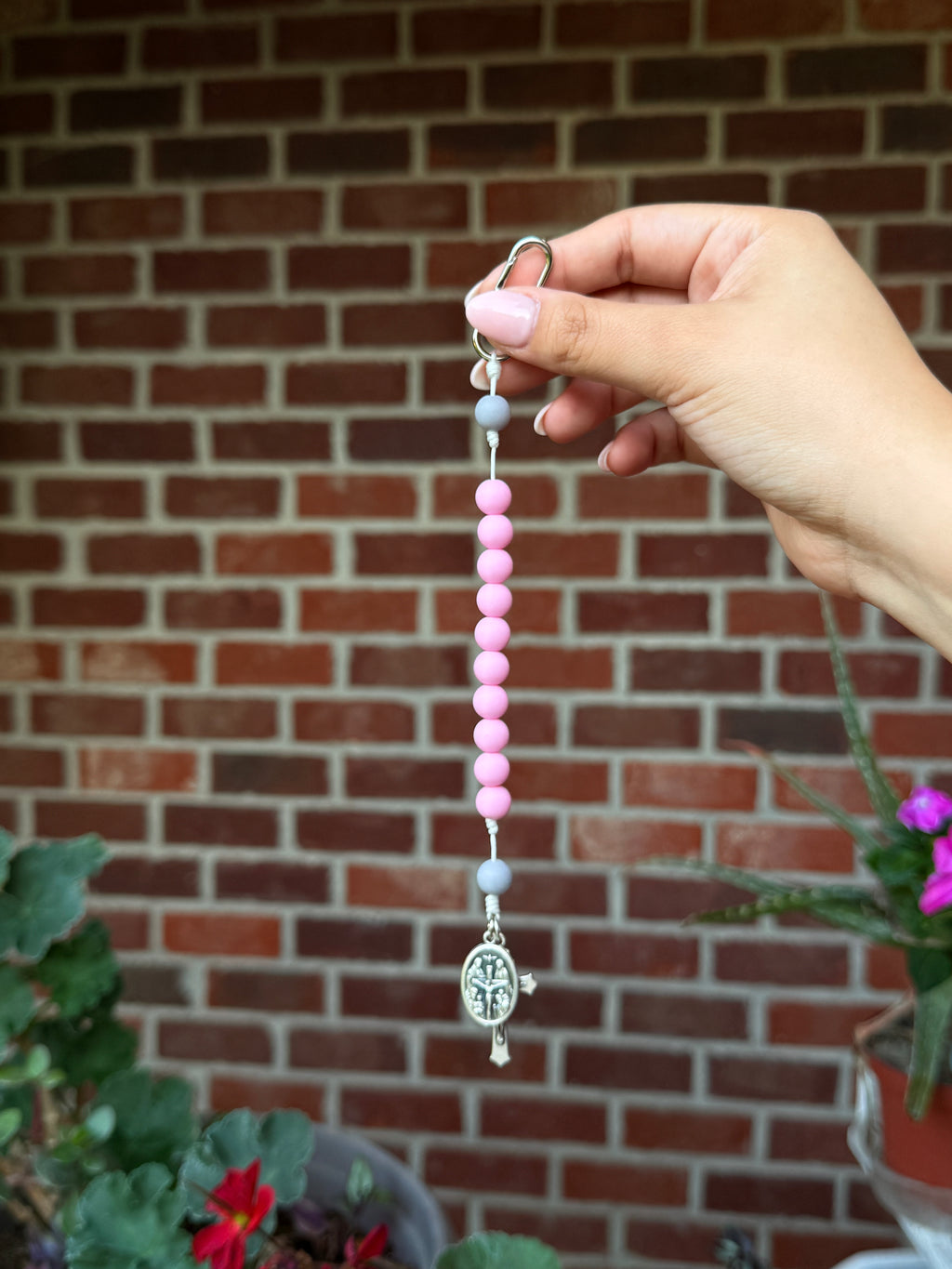 Rosary Decade Keychain