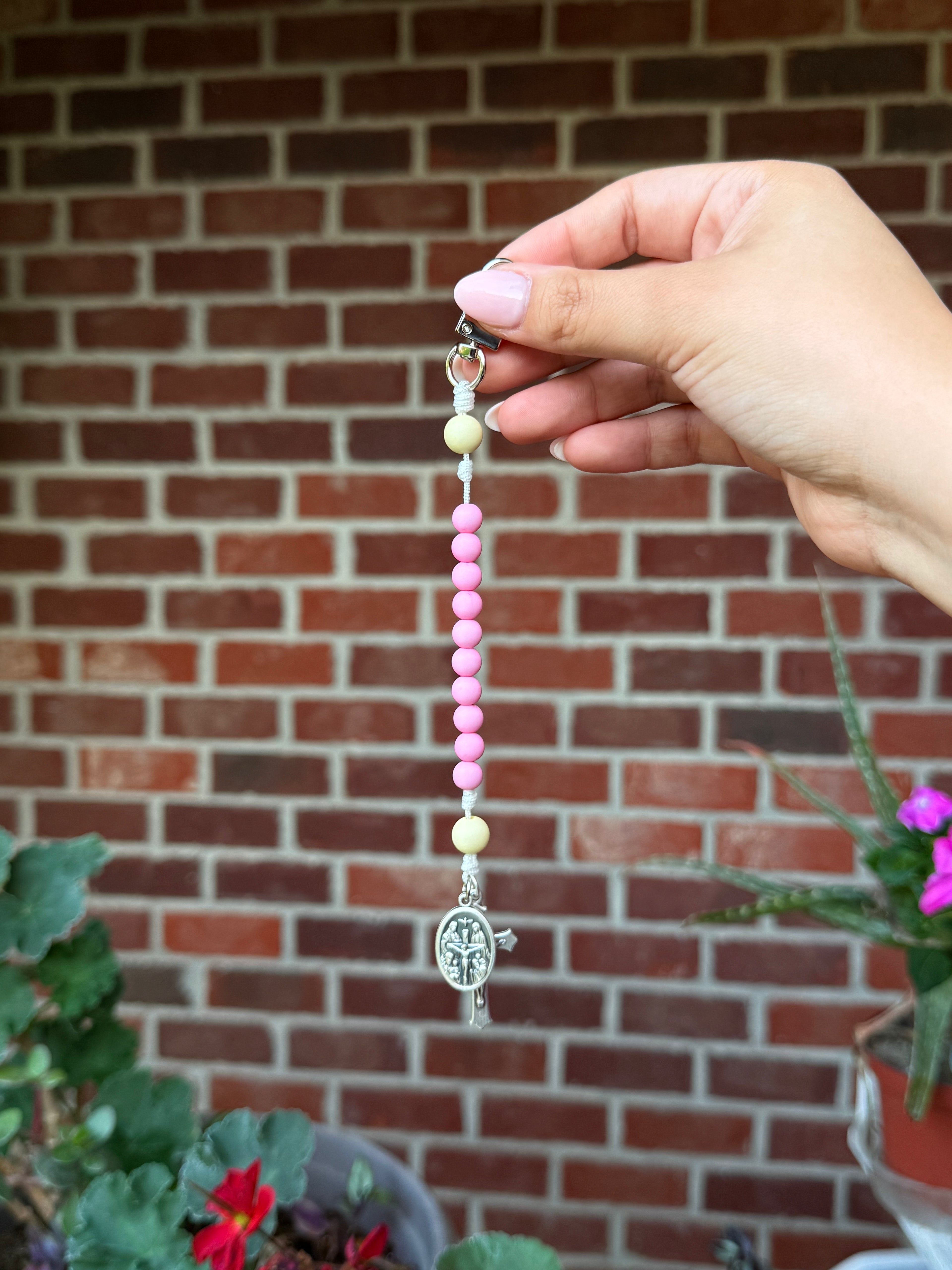 Rosary Decade Keychain