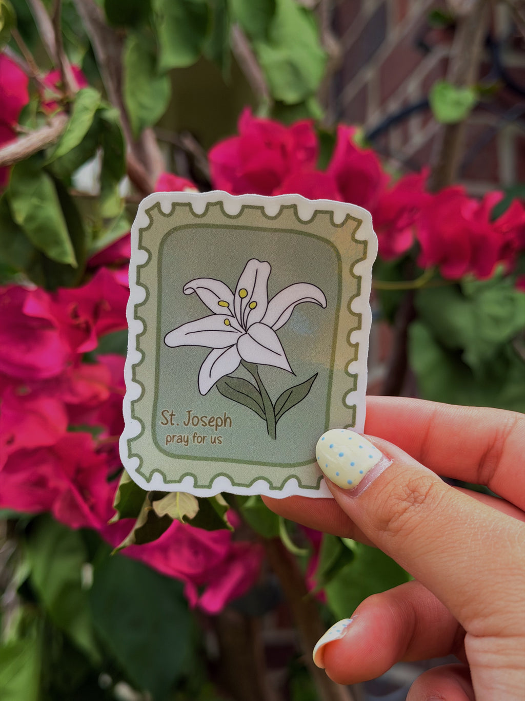 St. Joseph Postage Sticker